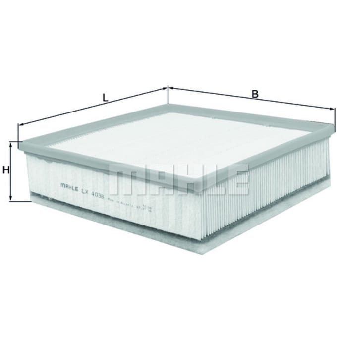 Luchtfilter KNECHT LX 4038