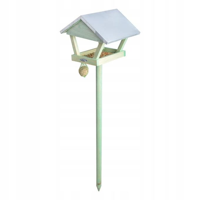 Esschert Design Voedertafel - Vogelvoederhuisje - Bruin - 90 cm x 28 cm x 120 cm
