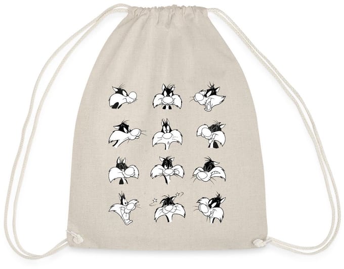 Looney Tunes Sylvester Facial Expressions Gymtas