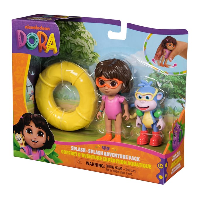 Spinmaster Dora the Explorer Figuren 2-pack - Dora & Boots Speelfiguren & personages