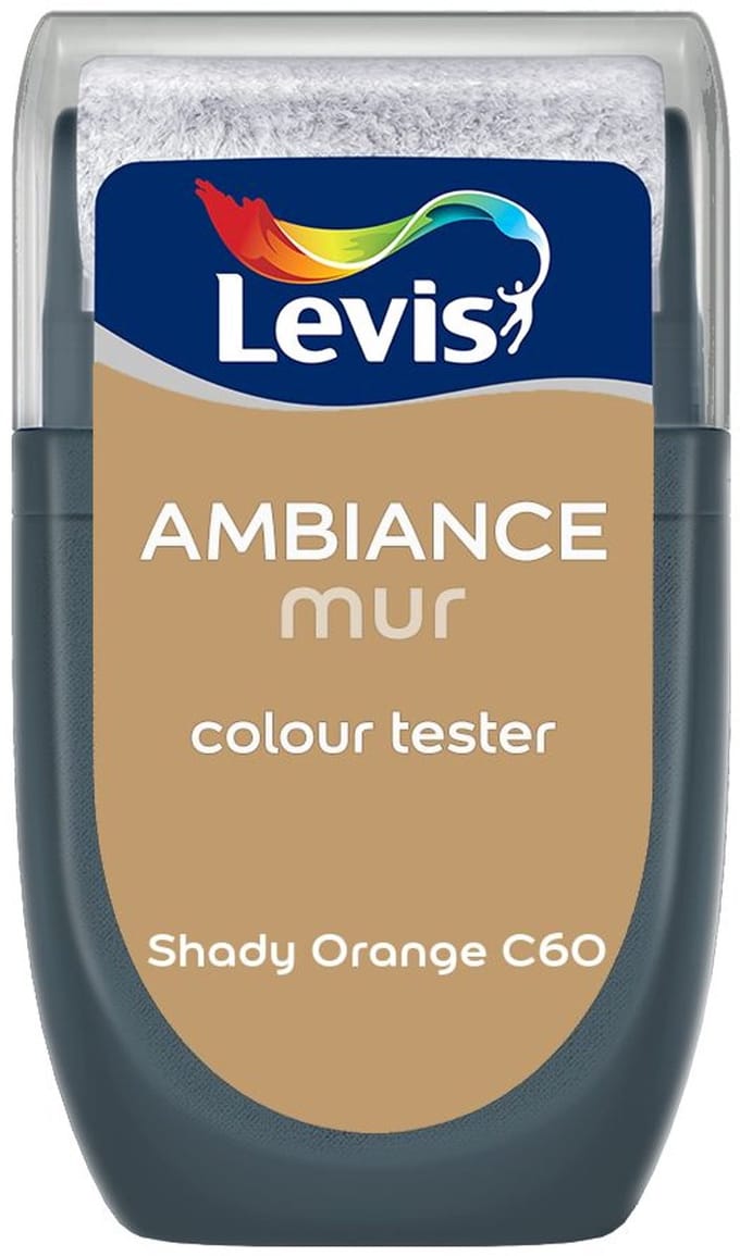 Levis - Muurverf Kleurtester Mat Mix - Shady Orange C60 - 30 ML