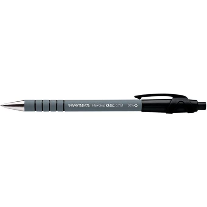 Gelschrijver Paper Mate FlexGrip medium zwart