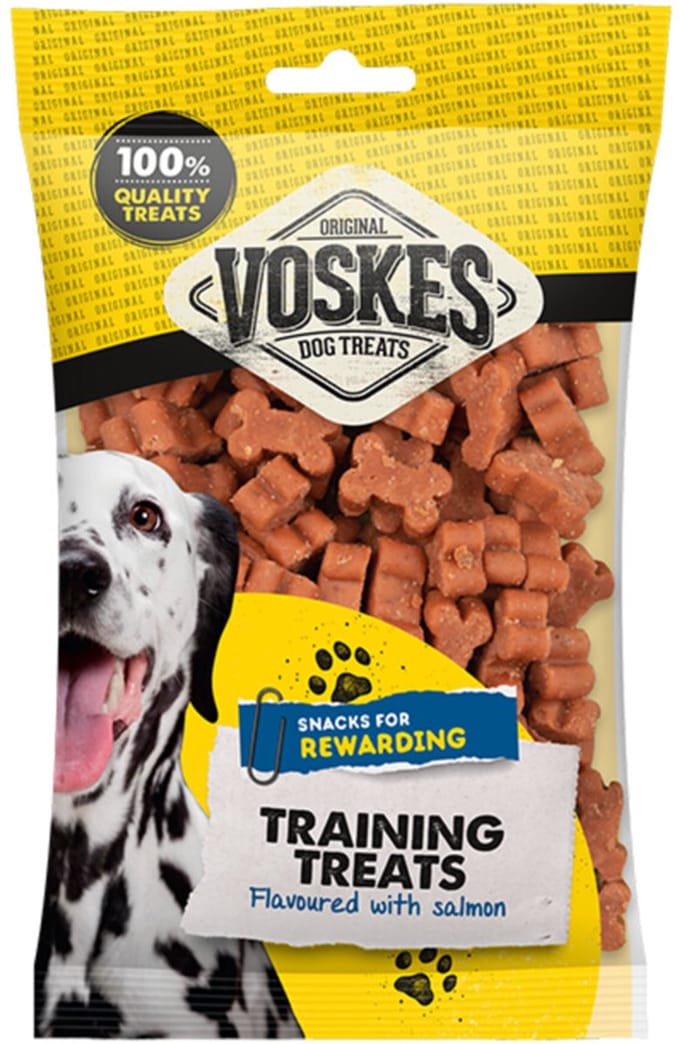 Voskes Hondensnacks Training Zalm - 14 x 200 gr - Voordeelverpakking