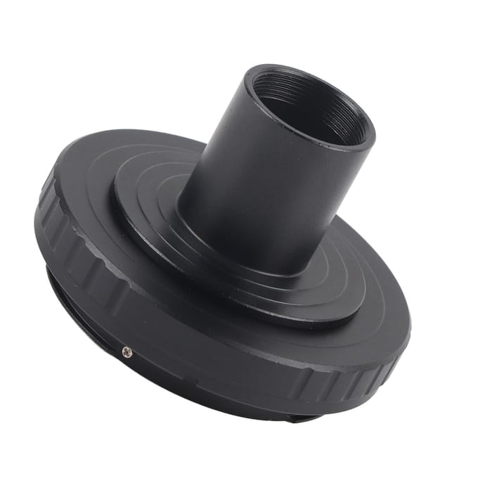 Metalen Adapterring 23.2mm T-vatting Microscoop Oculair voor SLR Camera gray
