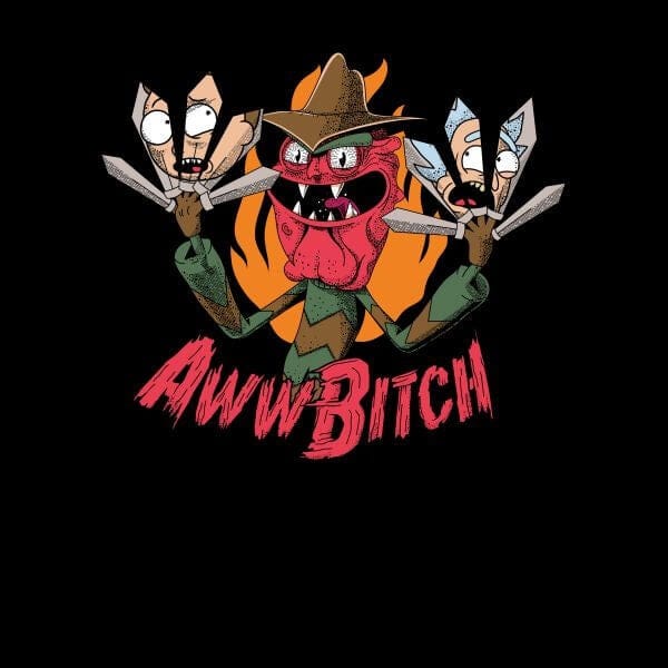 Rick and Morty Scary Terry Dames T-shirt - Zwart - S