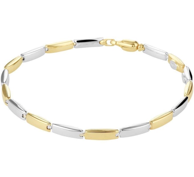 Bicolor Gouden Armband 3 4208434