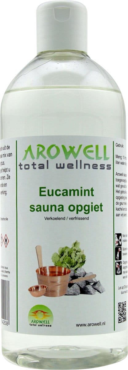 Arowell - Eucamint sauna opgiet saunageur opgietconcentraat - 1 ltr