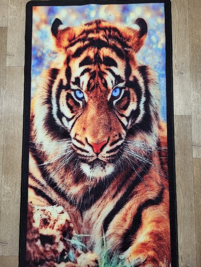 FOTAPIJT - Badmat- Bedrukte vloerkleed - Binnen - Termo Antislip - 50x80 cm - 5 mm - Wasbaar - Polyamide
