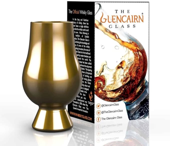 Whiskyglas Goud - Blind Tasting - Glencairn Crystal Scotland