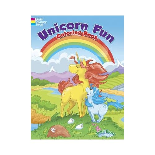 Unicorn Fun Coloring Book - John Kurtz