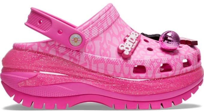 Crocs SPECIALS Mega Crush Clog x Barbie The Movie Maat 37/38 M5/W7