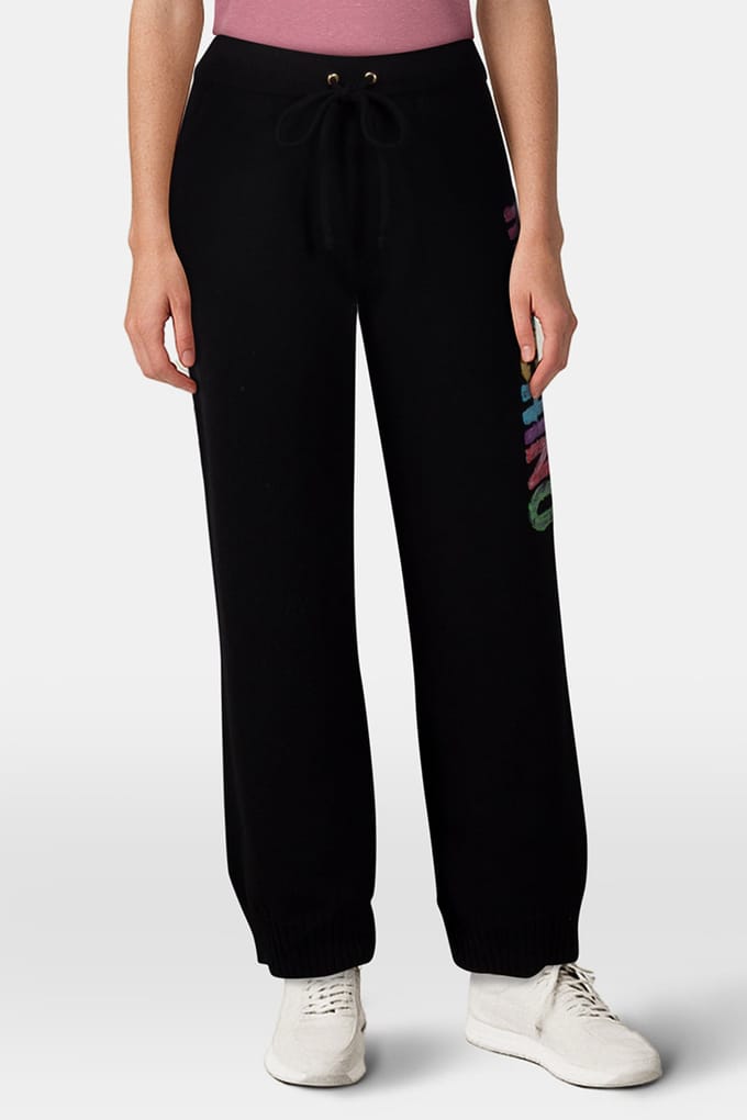 Moschino Black Pants Black Taglia: 38 | Pantaloni da tuta Outlet | Donna | Nero