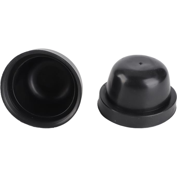 2 Stuks 70mm Auto LED Lamp Koplamp Rubber Waterdicht Stofdicht Afsluitdeksel black