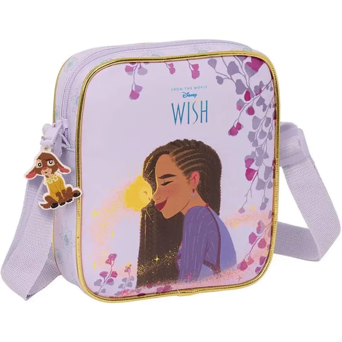 Disney Wish Mini Schoudertas, Rosas - 18 x 16 x 4 cm - Polyester