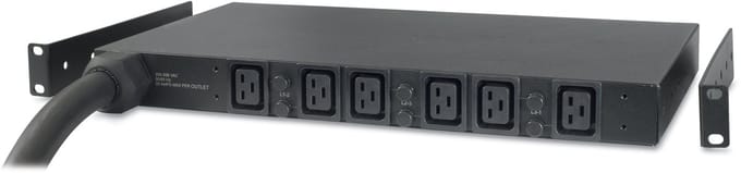 Rack PDU. Basic. 1U. 22kW. 400V. (6) C19