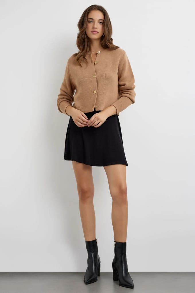 Geknoopte Brei Cardigan