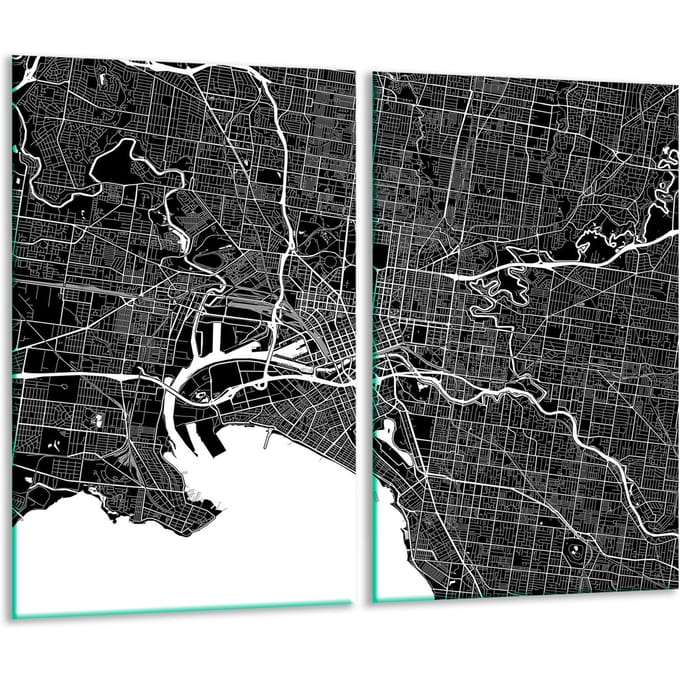 TMK ArtDeko - Snijplank - 30x52cm - Glas - Mapa Ontwerp