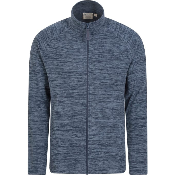 Mountain Warehouse Heren Snowdon II Full Zip Fleecejack (Blauw)