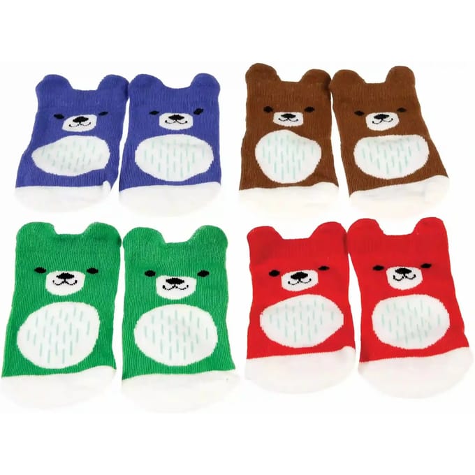 Baby sokken Rex London Ours (x4)