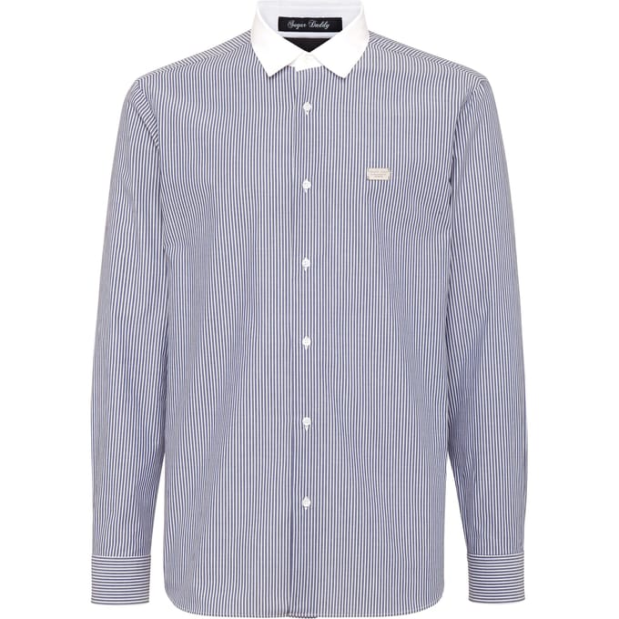 Overhemd Slim Fit Skull And Plein