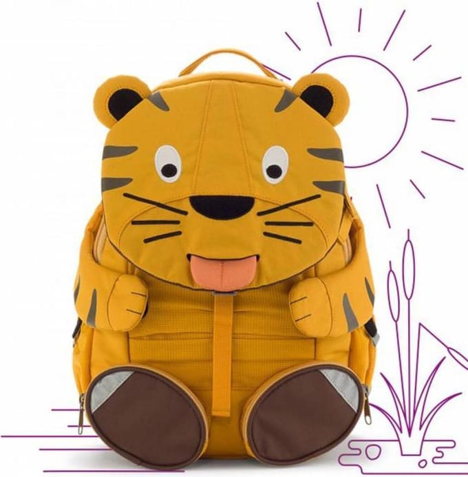 Affenzahn grote rugzak Theo de tijger