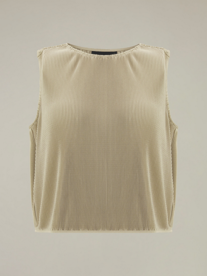 top vrouwelijk beige