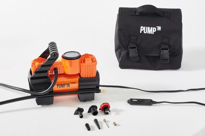 Pump'in TWIN - Mini Compressor Dubele motor