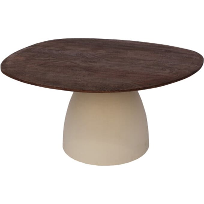 Brix - Salontafel Marron - Beige - Mangohout - 86 cm