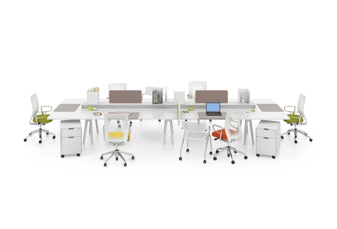 Vitra Joyn Bureau Onderlegger - mauve grijs