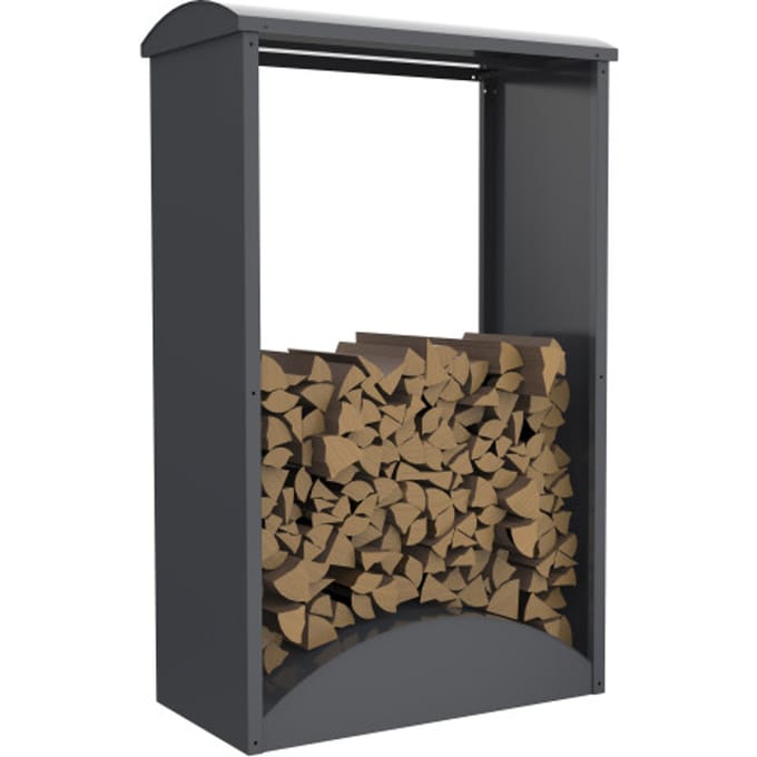 Westmann Castra A Houtopslag Houtrek 95x50x160 cm - Antraciet