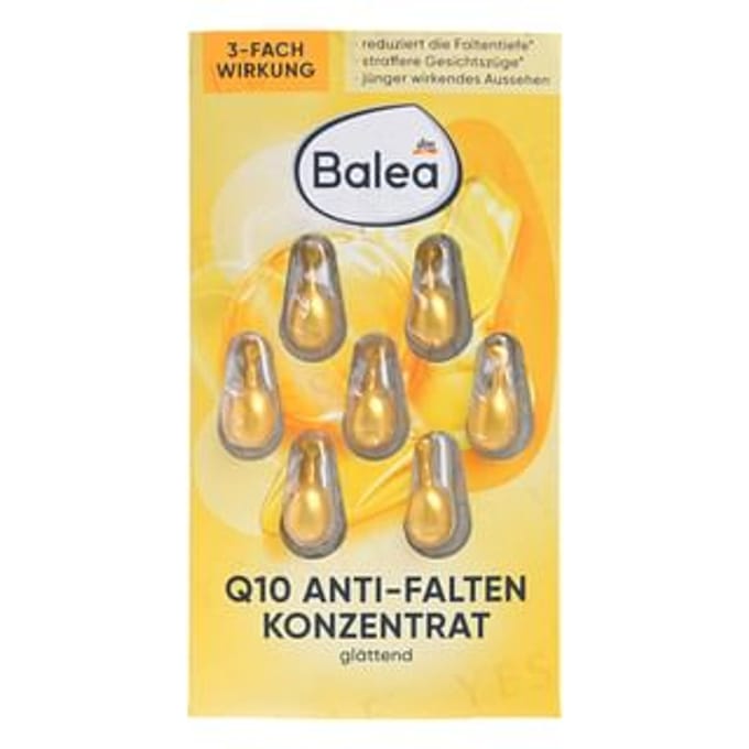 Balea Q10 Anti-Rimpel Gezichtsconcentraat – 7 Capsules
