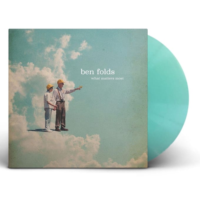 Ben Folds - What Matters Most (Indie Only Seaglass Blue Vinyl / Autographed Edition)