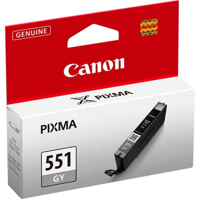 Canon CLI-551GY - Inktcartridge - Origineel - Standaard capaciteit - Grijs