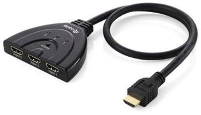 Equip 332703 KVM-switch Zwart