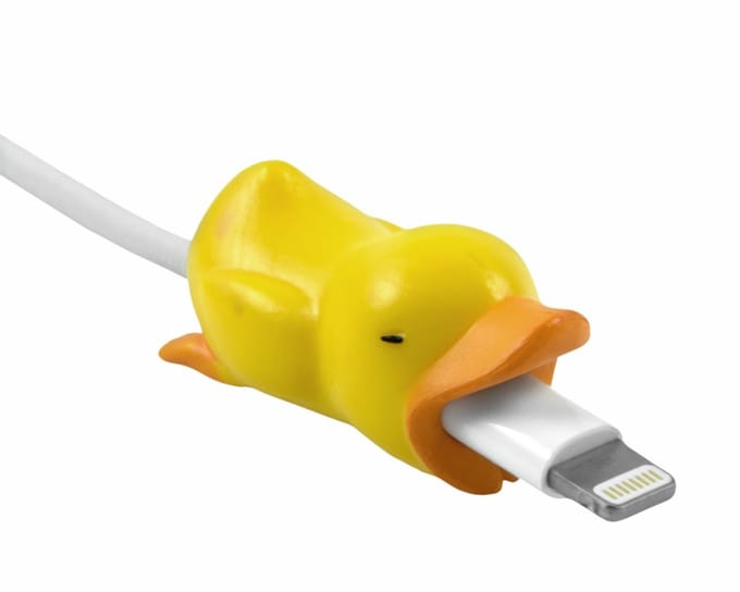 Kabelbeschermer eend - Kabeldiertje - Kabelbijter - Cable protector - Jonyx