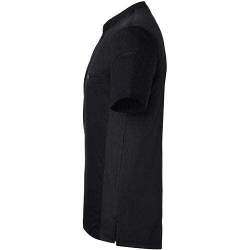 (6 stuks) KARLOWSKY Korte Mouw Heren Werkshirt Performance - Zwart - maat: L