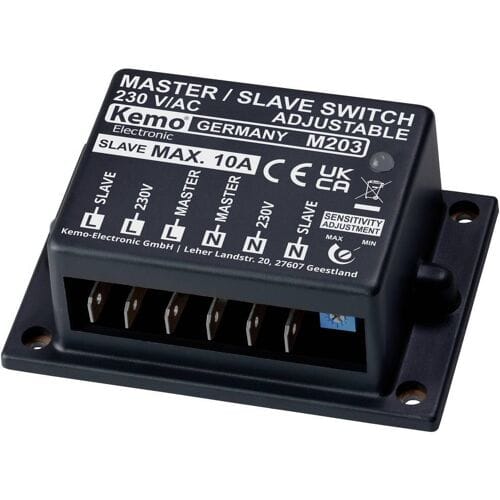 Kemo M203 Master/slave schakelaar Module 230 V/AC