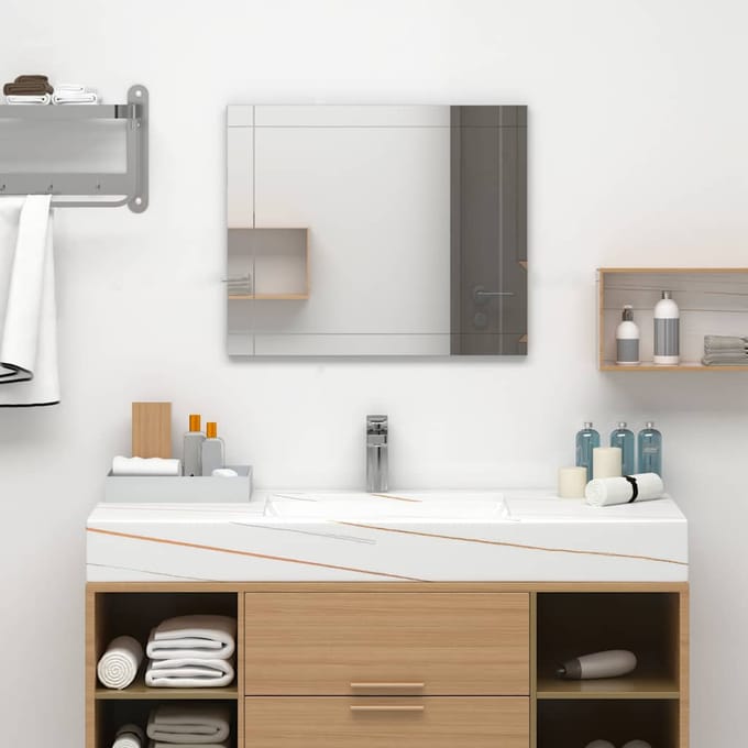 vidaXL - Wandspiegel - 60x50 - cm - glas