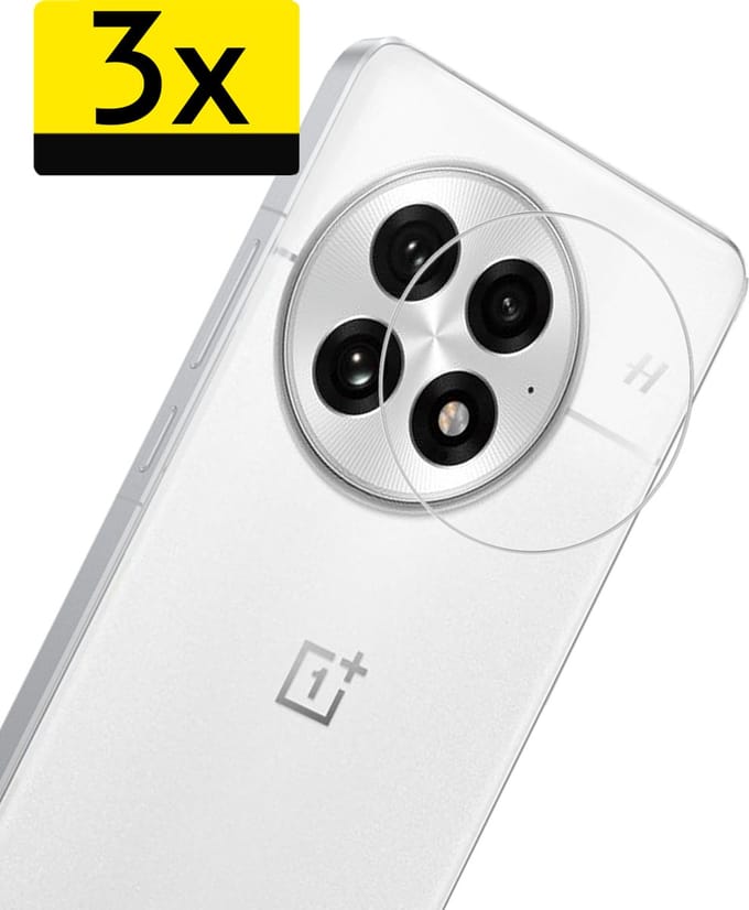 Camera Lens Protector - Geschikt voor OnePlus 13 - 3 Stuks - Camera Screenprotector - Beschermglas - Gehard Glas - Tempered Glass - Screen Protector