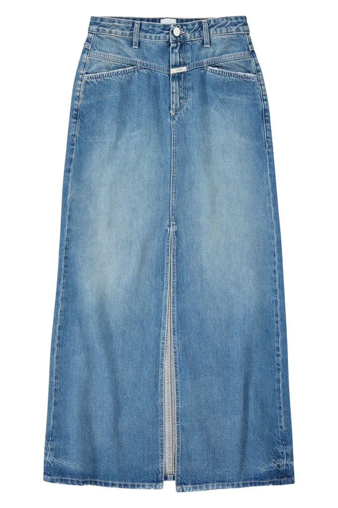 Closed Long X-pocket Skirt Dark Blue Taglia: W25 | Maxi gonne Outlet | Donna | Blu