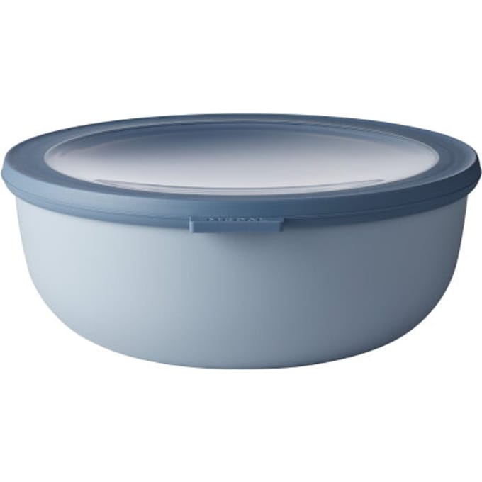 Mepal - Multikom Cirqula vershouddoos - 2250 ml - Rond - Nordic blue