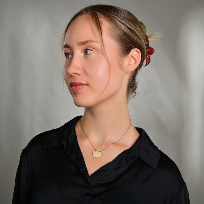 AKZENT Akzent uniseks ketting met hanger Jasminka, duurzaam