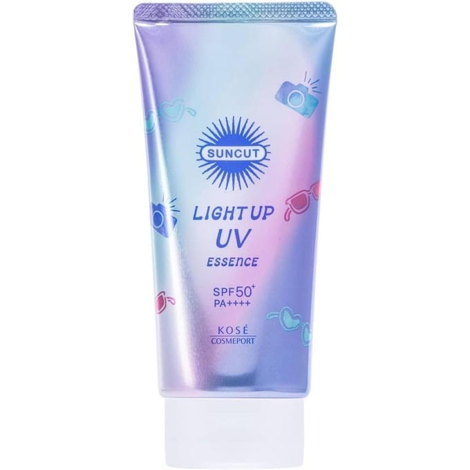 Kose - Suncut Light Up UV Essence Sunblock SPF 50+ PA++++ 80g