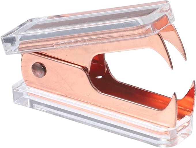 Nietjesverwijderaar - Ontnieter - Efficiënt Werken - Ergonomisch Ontwerp - 6 x 4.3 cm - Roségoud