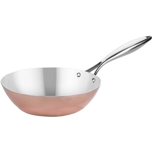 GGM Gastro Wok-Pfanne - Kupfer - Ø 240mm - Höhe: 76mm