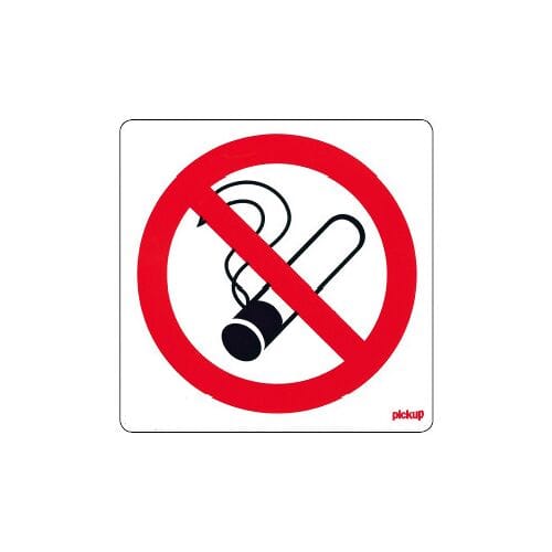 Toolstation Sticker verboden te roken 10x10cm