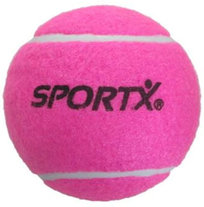 SportX Jumbo Tennis Ball L Pink 13cm