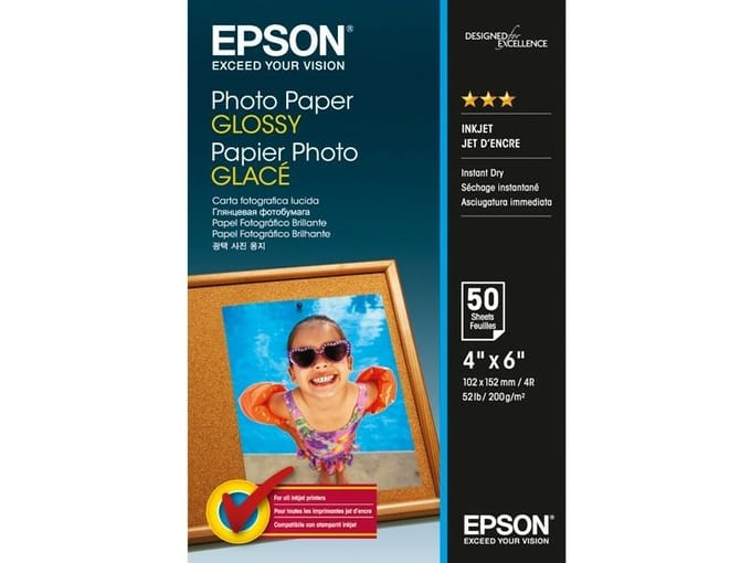 Epson - Glossy photo paper - 102 x 152 mm - 200 g/m2 - 50 sheet(s)