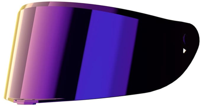 LS2 vizier voor Dragon FF807 / Challenger II FF817 - regenboog