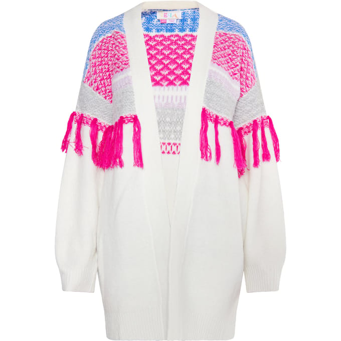 IZIA Vest Dames gebroken wit roze